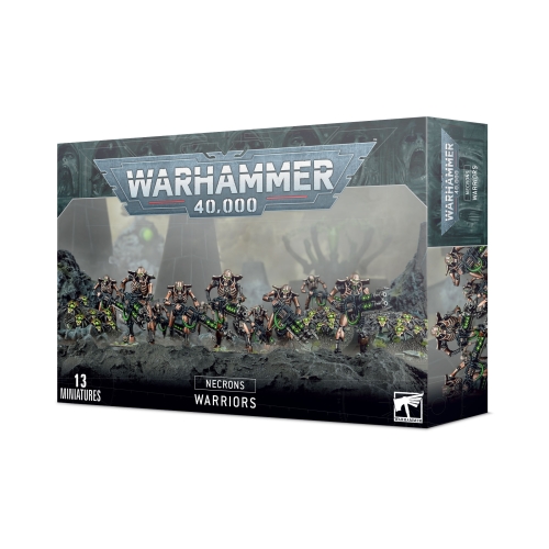 Cheap Miniatures Necrons Warriors from Games Workshop